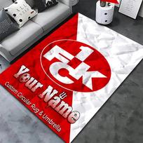 Kaiserslautern Fc Crest Custom Name Carpet Rug For Living Room Bedroom Home Sofa Decoration Kids Play Nonslip Floor Mat 100x120cm( 39x47in )