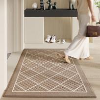 Simple Polypropylene Entrance Door Scraping Sand Dust Removal Floor Mat Entry Door Mat Home Entrance Wear-resistant Anti-slip Carpet Foot Mat 81*122cm