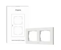 SMART SWITCH FRAME H2 (2-GANG)/BALTA FE-X01D-W AQARA