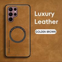 case for Samsung S26 S25 S24 S23 S22 S21 S20 plus ultra New magnetic suction sheepskin protective case Wireless Charging plain Galaxy S25+ ruda