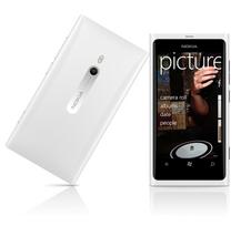 Atnaujintas Nokia Lumia 800 3G WIFI GPS 8MP kamera mobilusis telefonas su 1 SIM Simple Set white