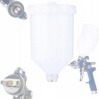 Rosfix Zbiornik 600ml do Pistoletu Lakierniczego HVLP – Wysoka Jakość | Odporny na Chemikalia | Ergonomiczny Design