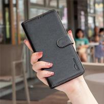 Apsaugantis nuo vagysčių RFID dėklas Samsung Galaxy A13 4G/5G, piniginė, atverčiamas odinis apsauginis dangtelis A13 juoda