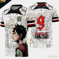 Hot Selling 2026 Japanese Anime Dragon Ball Adult Men's/Women's Football Shirts Wukong Anime Children's Sports 3D NO.7 T-shirts XXL gray