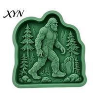 Reusable Silicone Casting Form Rabbit Stepping Stone Mold, Concrete Cement Mold for DIY Outdoor Patio Decoration Kit Garden Walkway Decor, Path Mould black