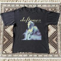 HOT! Deftones WHITE PONY Vintage Style Black T-shirt XXXL gray