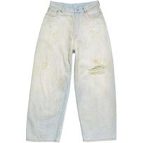 Acne Studios Wide Leg Distressed Jeans B00388CN2 46 white