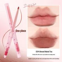 Mingxi Zhi Double-Ended Matte Lip Liner & Highlighter Pen - Plumping Lip Pencil for Cross-Border Color Makeup. 0.2g beige