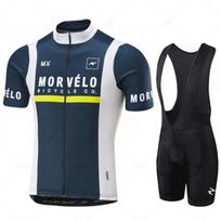 Morvelo-vyriškas dviračių drabužių komplektas, pralaidus orui, trumpomis rankovėmis, MTB, dviračių, sportinis, vasaros XL