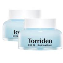 TORRIDEN Dive-In Low Molecular Hyaluronic Acid Soothing Cream Hydrating Care 100ml x2 white