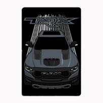Ram 1500 TRX Sunkvežimis 4X4 Visureigis Plakatai Metalo Ženklas Skardos Sienos Dekoras Klubo Garažo Virtuvės Kambarys Individualus Skardos Namų Dekoras 20x30cm（7.8x11.8inch） gray
