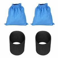 For Wd1 Karcher Mv1 Wd2 Wd3 Nt Vacuum Cleaner Replacement Filter Bags Set Matches the image,A gray