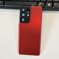 Galinio stiklo keitimo dėklas Korpusas Samsung Galaxy S21 Ultra 5G SM-G998B Galinis stiklo dėklas + Įrankiai
