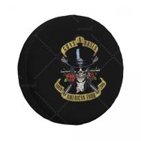 Guns N Roses Car Tire Dust Cover SUV Truck Travel Trailer,Waterproof Tires 14  15  16  17  Wheel Cover spare tire cover 14inch