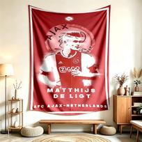 AFC Ajax (1) Tapestry Suitable For Decorating Homes Dorms And Bedrooms Soft To The Touch And A Perfect Gift For Friends And Family 100cmx150cm