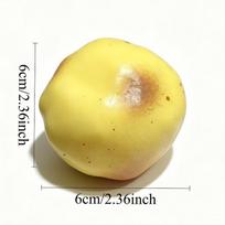 Baked Potato Crunchy Moldable Stress Ball Fidget Toy Crispy Squeeze Ball Round Blocks Filled Asmr Anti Stress Toys For Adults yellow