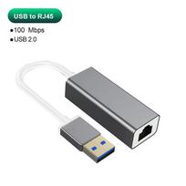 USB C Tipo Hub 1000Mbps Ethernet Adapteris USB 3.0 C Tipo į RJ45 Tinklo Kortelė MacBook PC Windows XP 7 8 10 Android USB Lan Interneto Kabelis didelė rubino spalva