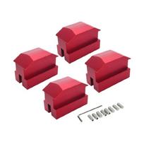Aluminum Jacks Pad Reinforced Auto Lift Aid For Select Models Steady Block Design Jacking Lifting Pad 1