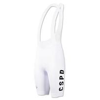Unisex Cycling Bib Shorts Breathable Quick-Dry 5-Short Road Bike Mountain Outdoor Sport XL white