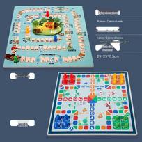 Brangdy Multi-function Flying Chess Game beige