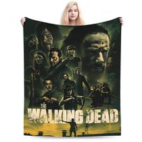 The Walking Dead pliušiniai pledai mergaitėms berniukams flanelinis pledas sofai lovai super minkštas individualios kokybės lovatiesė dovana 30x40in