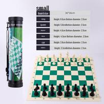 Brangdy Portable Chess Set black