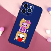 Lankybox Cute Phone Case For iPhone 13 12 11 14 Pro Max Mini X XR XS MAX 14 Plus Cover For iPhone X XS blue