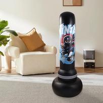 Heavy Duty Inflatable Punching Bag Adults Kids Water-Filled Standing Boxing Dummy 1.7m Ninja Or Nezha Style 170cm Durable white