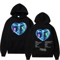 Rapper Omar Courtz Por Si Manana No Estoy Hoodies Men's Women Clothing Fashion Fleece Long Sleeve Hooded Sweatshirts Streetwear S blue