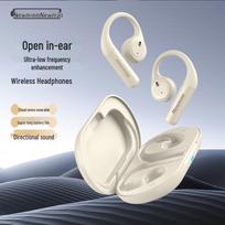 Newmine S2 Wireless Open-Ear Ear-Hook Sports Earphones pilkšvai balta