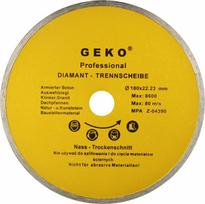 Geko tarcza diamentowa 180mm x 22,23 pełna (G00243)