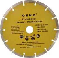 Geko Tarcza diam.180mm segment.GEKO PROFI(50)