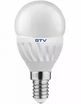GTV LED lemputė B45, keramika, 3000k, E14, 10W, AC180-250V, 160°, 1000lm, 80mA
