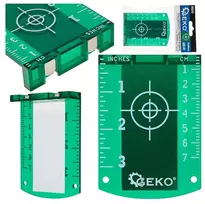 Geko Taikymo taikinys su magnetu lazeriui – žalias (10/500)