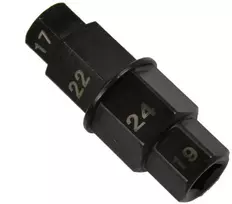Geko Priekinio rato ašies gaubtas 17mm * 19mm * 22mm * 24mm (100)