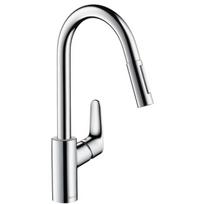Maišytuvas plautuvei Hansgrohe Focus M41 su ištraukiama žarna