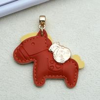 Instant Money Cartoon Pony Pendant Keychain for Couples