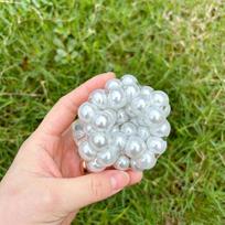 Crystal Squishy Stress Ball Tpr Clear Squeeze Fidget Sensory Toy For Autism Adhd Desk Office Hand Exercise Anxiety Relief Relax brown