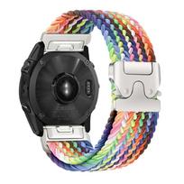 20 22 26 mm greito tvirtinimo dirželis, skirtas Garmin Quatix 8 Fenix 8 Tactix8 43/47/51 mm Fenix E/7/7X/7S, nailoninė apyrankė Correa Instinct 3 juosta QuickFit 26mm įvairiaspalvis