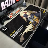 Hot selling Gaming Mouse pad Zenless Zone Zero Trigger Oversized Keyboard pad Lockedge Cool Games Mousepad PC Computer Desk Mat 30cmx60cm gray