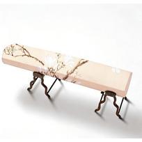 Chinese Style Guzheng Dust Cover Bamboo Lotus Pattern Thickened Household Electronic Keyboard Dust Cloth Instrument Sleeve 165x35cm beige
