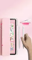 MACHINO TAB Case for iPad Pro2/3/4 11" 2020/2021/2022 and IPad Air 4/5 10.9" and iPad Air 11" (2024) Pink