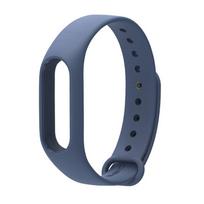 Skirta „Mi Band 3 4 5Strap“ apyrankei, silikoninei apyrankei, apyrankei „Smart mi band3“ riešo dirželiui, skirtai „Xiaomi Mi Band5 4 3“ for Mi Band 5 tamsiai mėlyna spalva
