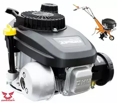 VARIKLIS ZONGSHEN XP140A 141cc 4.5 vertikalaus veleno 22.2mm 50mm variklis su sunkiu smagračiu