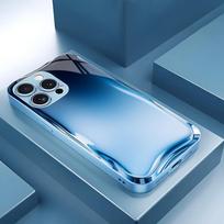 Krištolinis stiklas Vyras Moteris Apsaugokite telefono dėklą Stiklinis telefono dėklas skirtas iPhone 17 16 15 14 13 12pm Pro Plus Atsparus kritimui mobilusis telefonas iPhone 11 ProMax gray