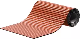Sarei Alu-flex Juosta Stogo/kamino Jungtims, 300mm x 5m, Raudona