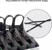 6-pin į 3x 15-pin Sata maitinimo kabelis Corsair moduliariems maitinimo blokams