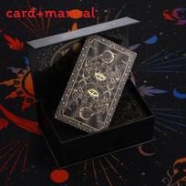 Tarot Cards Gift Set Waterproof Plastic For Family Board Games And Emotional Development Universe Hand