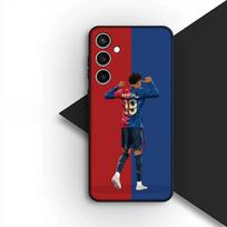 Dėklas Xiaomi Poco C75 C65 C85 X7 X6 M8 F7 F8 Ultra F6 Pro Telefonui Apsauginis Dėklas Ispanija Futbolas Nr. 19 Futbolas Nr.19 Vėliava Poco X6 red