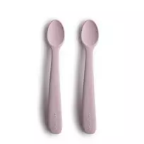 MUSHIE maitinimo šaukštų rinkinys - Soft Lilac (2vnt.)